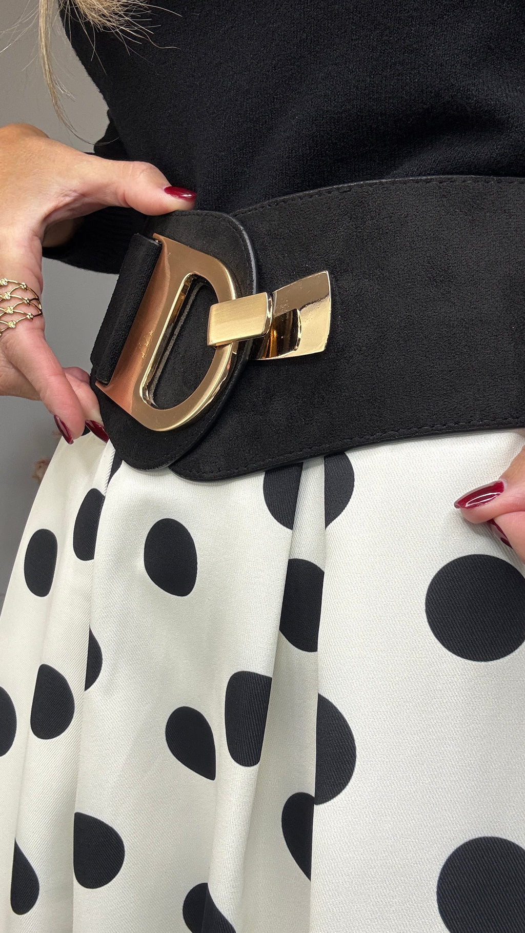 Cinturón fajín medio