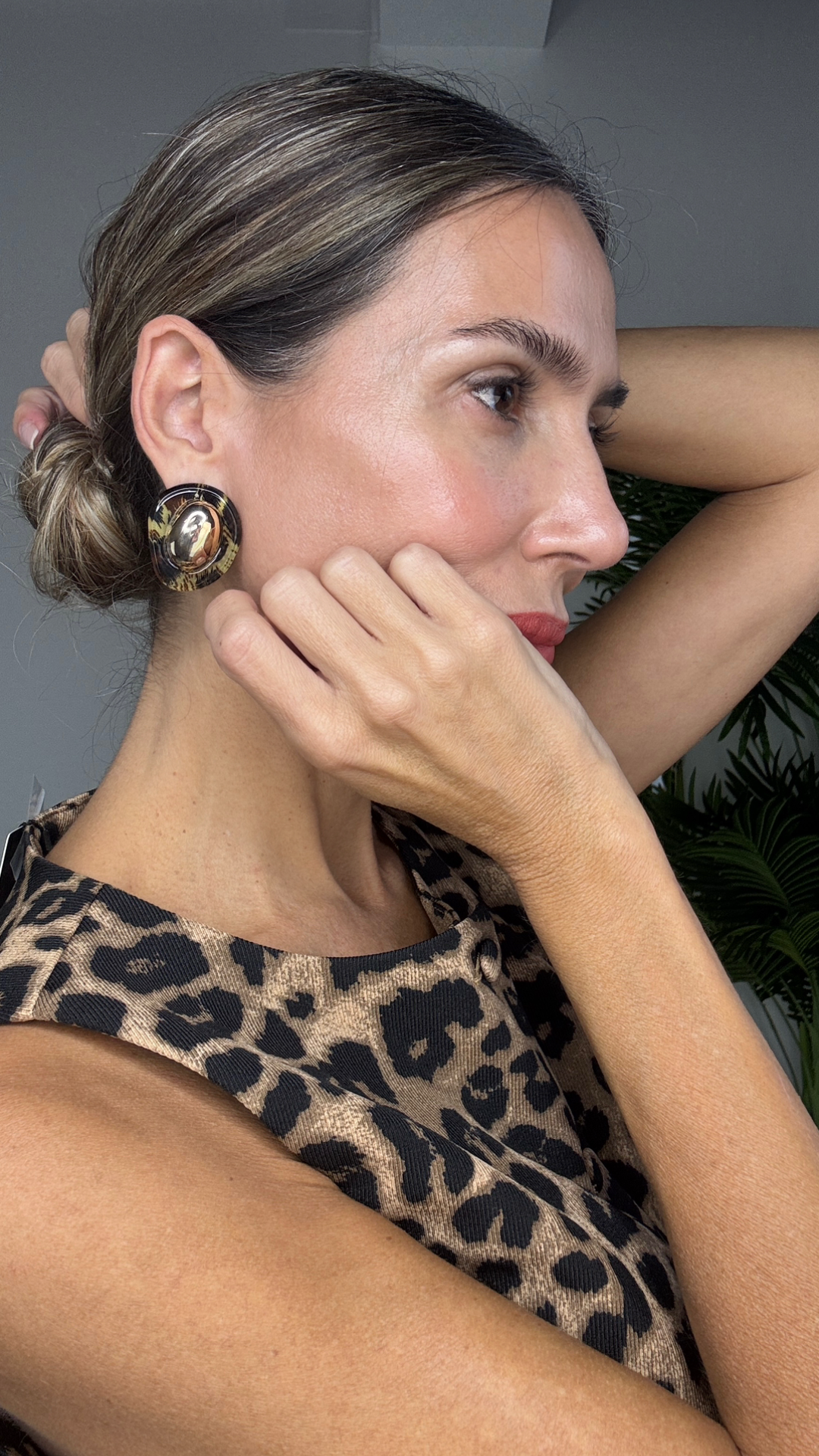 Pendientes Animal Print