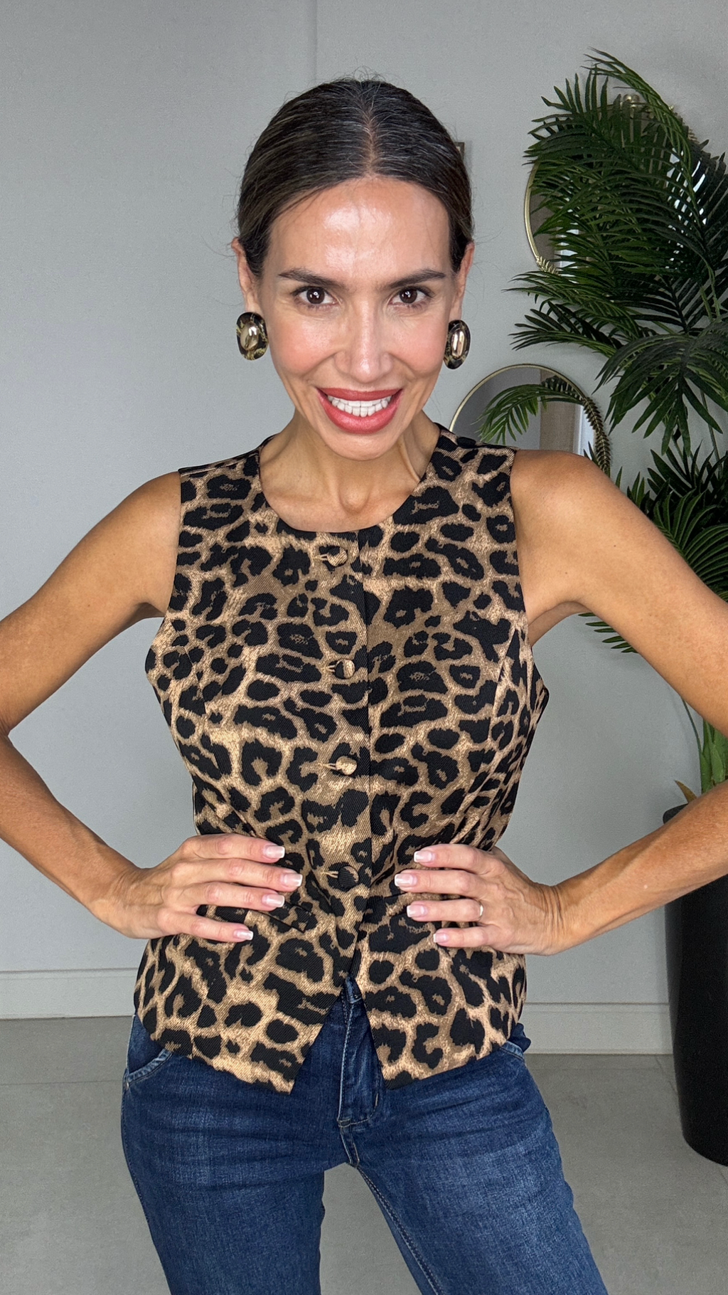 Pendientes Animal Print