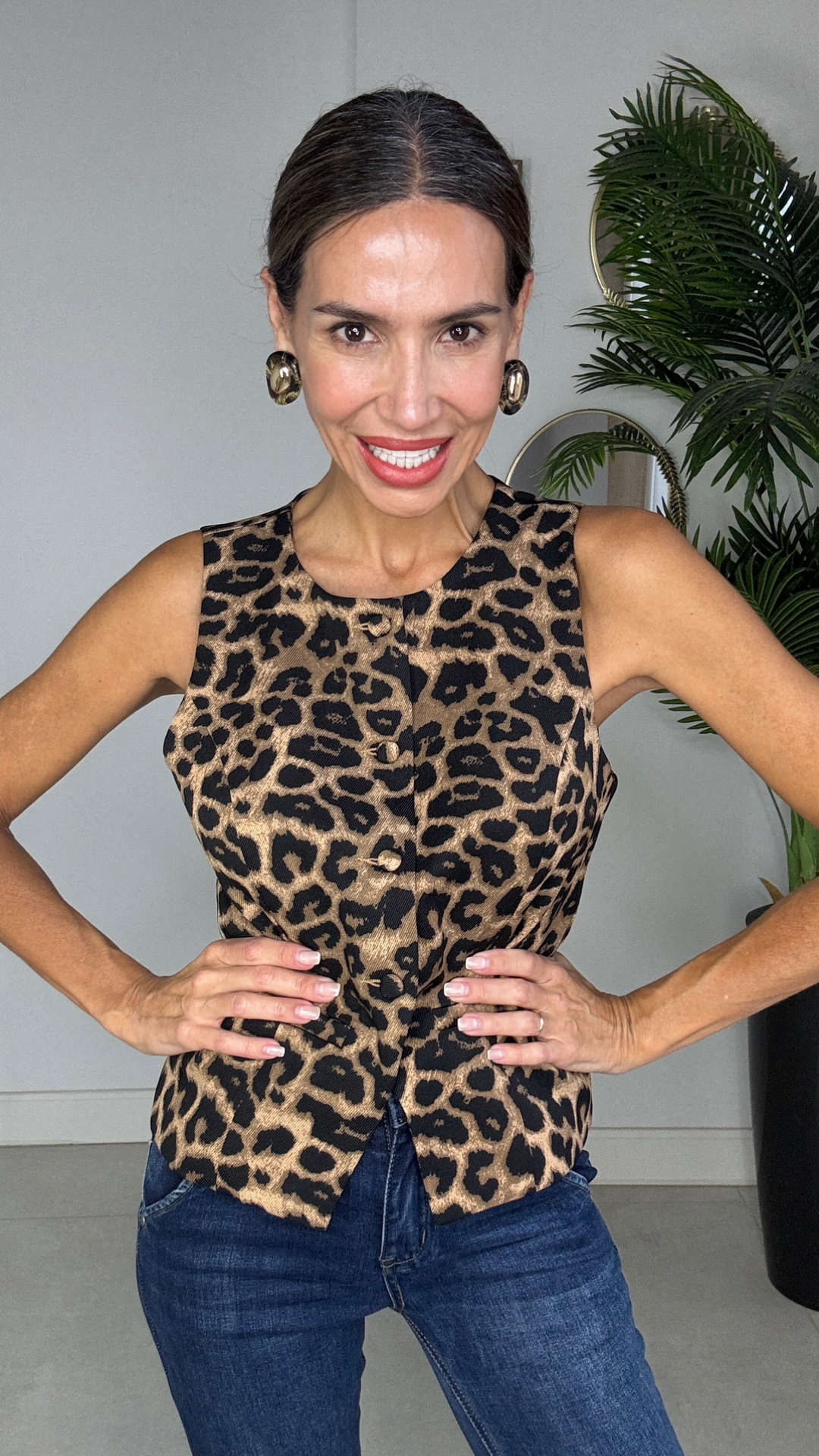 Pendientes Animal Print