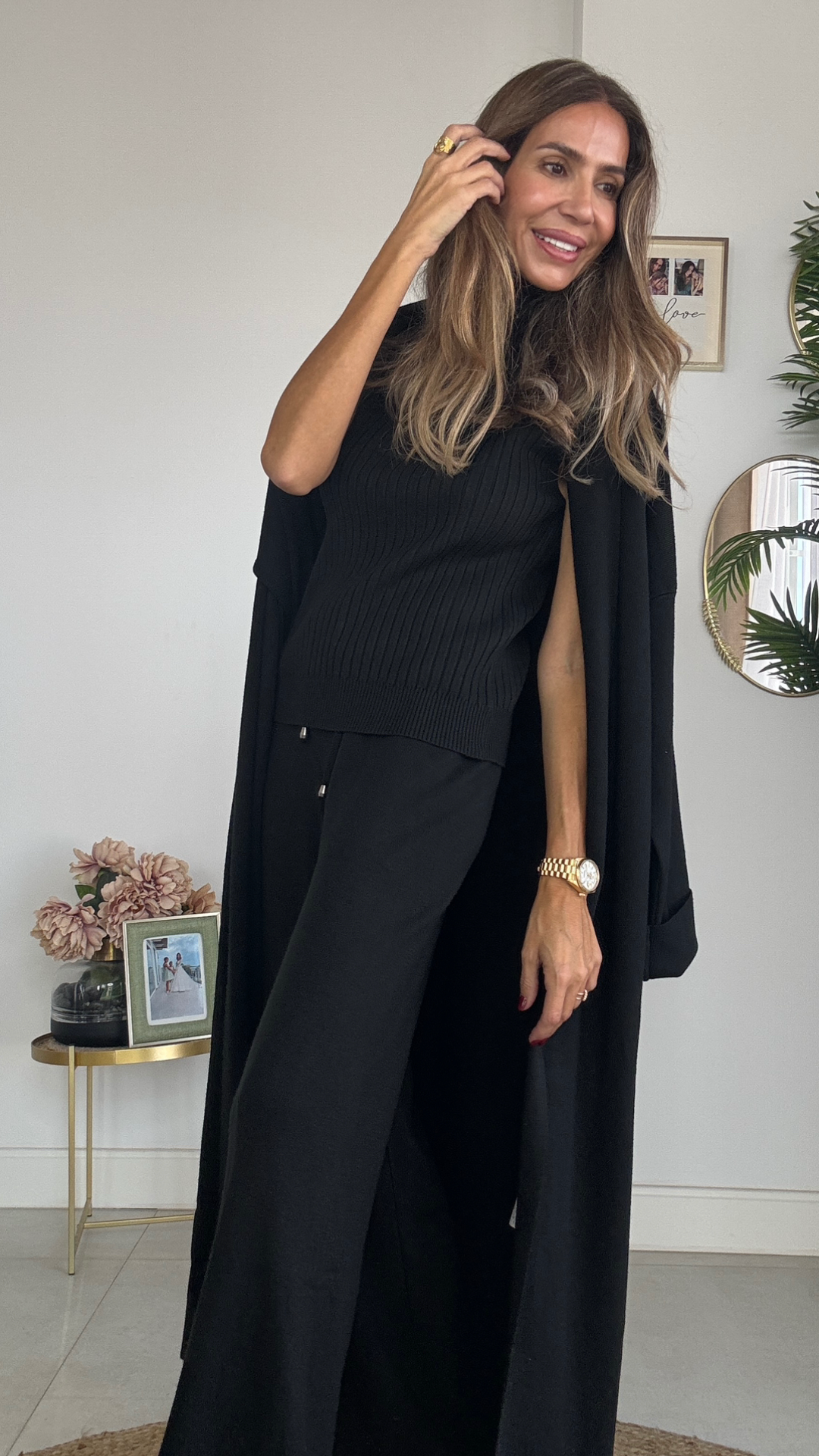 Set tres piezas punto