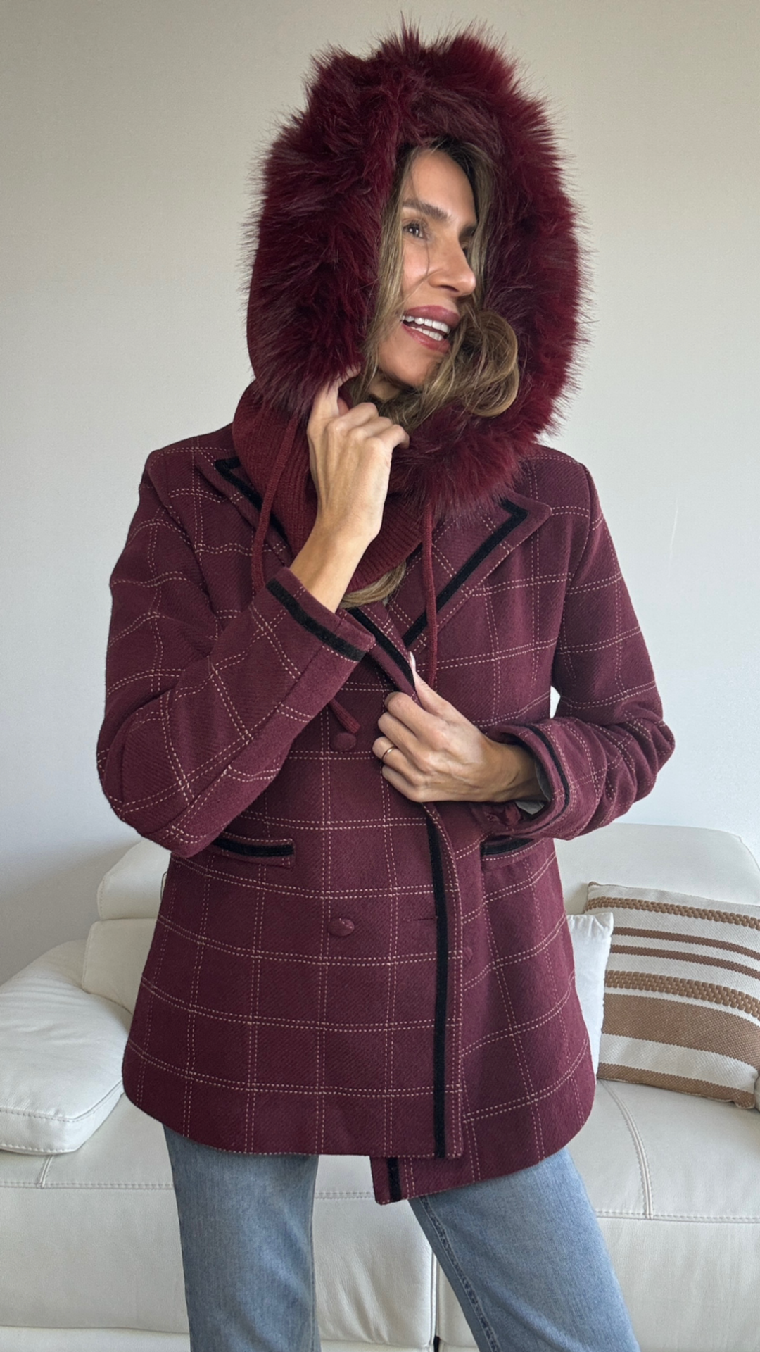 Chaqueta cruzada Jimena