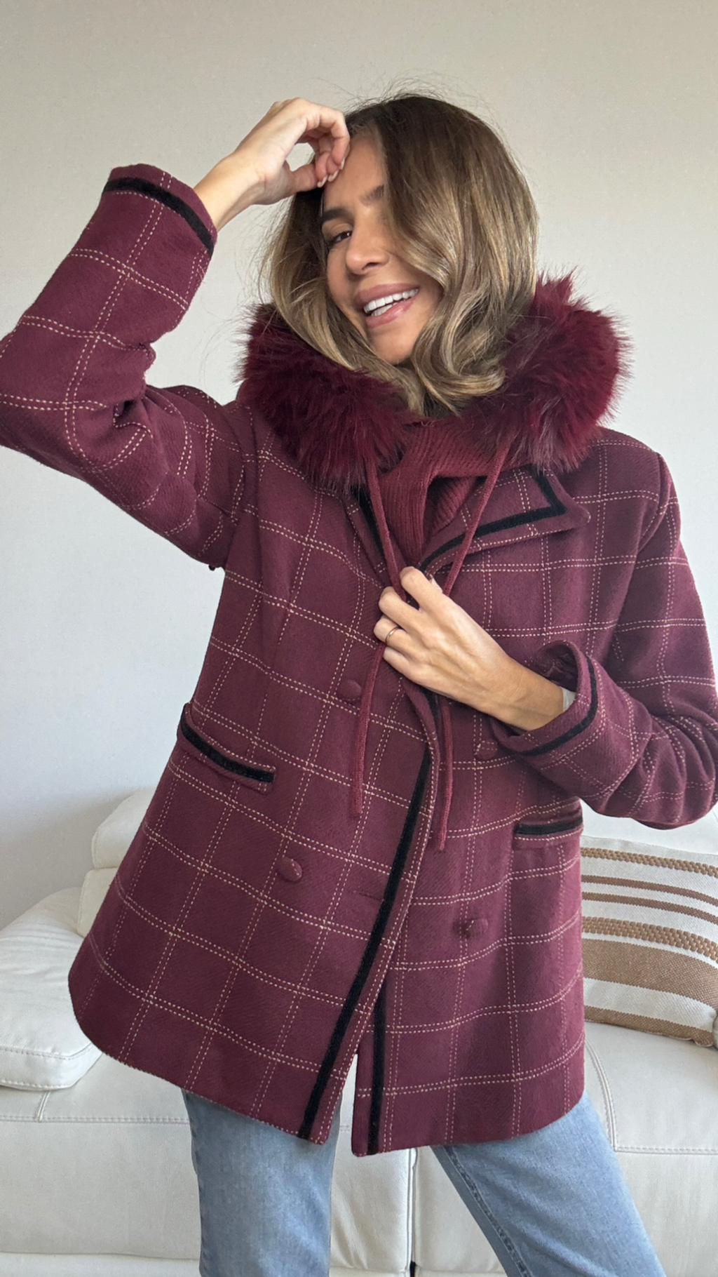 Chaqueta cruzada Jimena