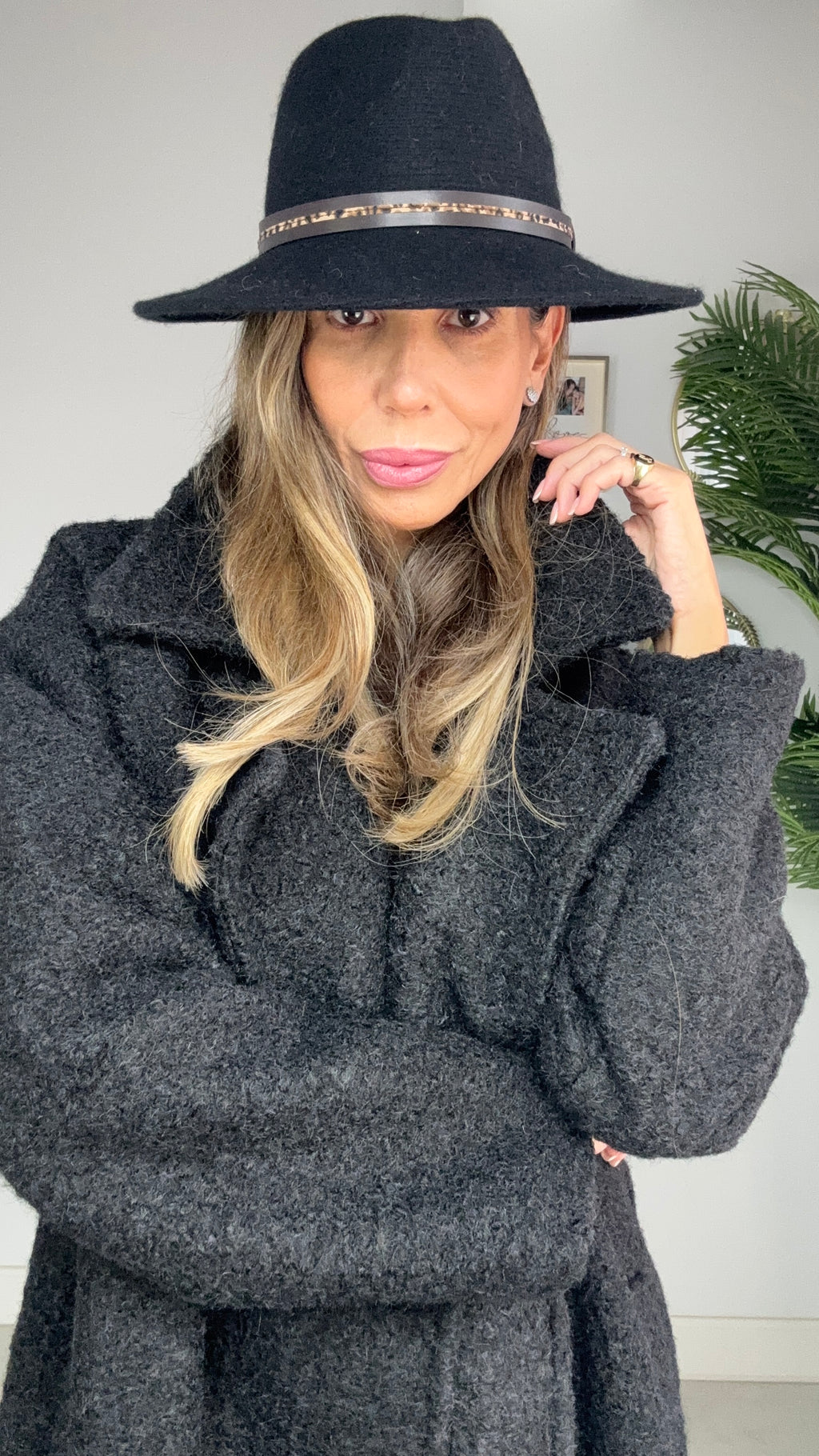 Abrigo Veloura Beige