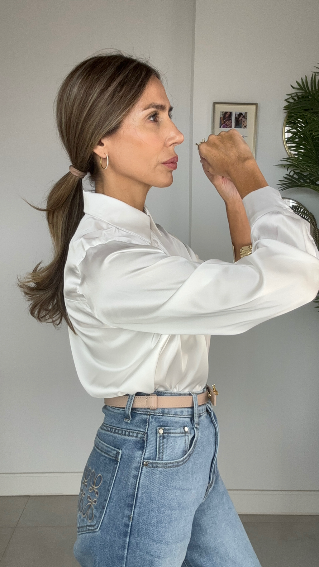 Camisa de Seda Italia