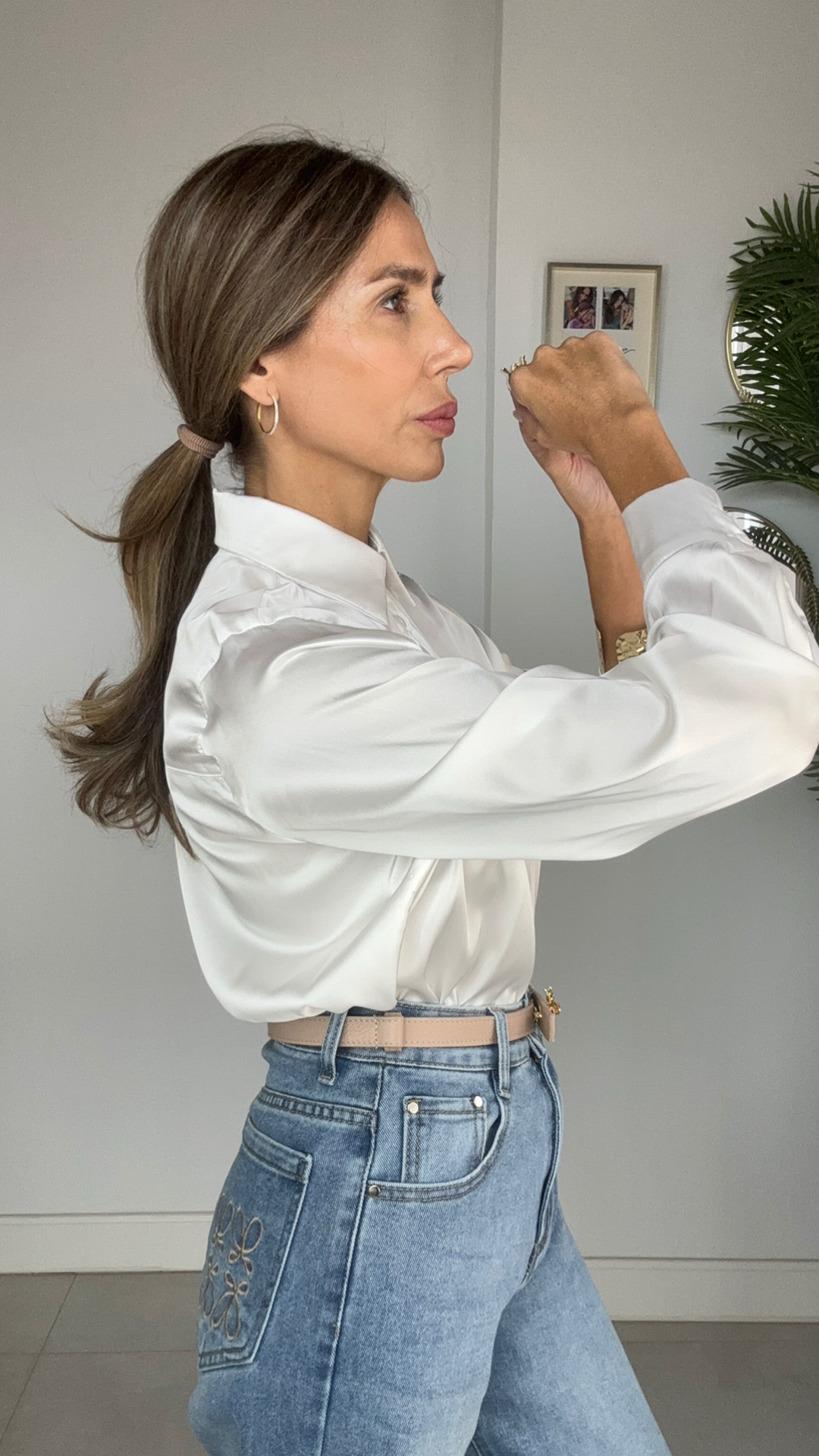 Camisa de Seda Italia