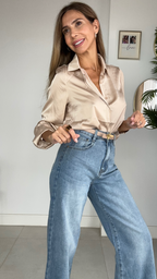 Camisa de Seda Italia